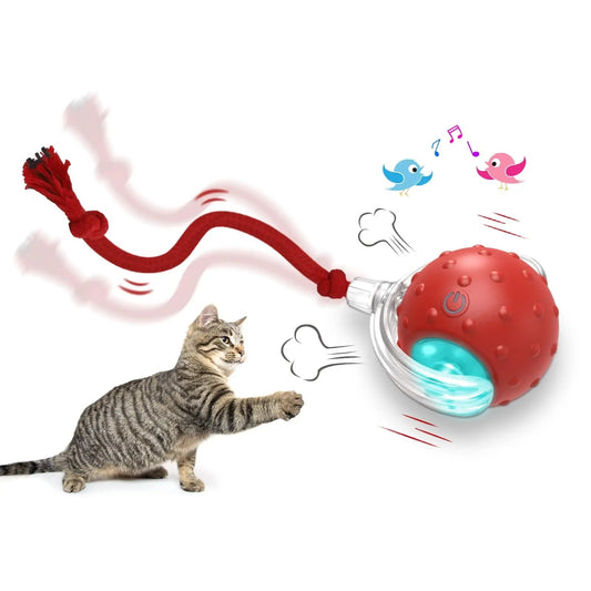 SuperDrive™ Interactive Cat Toy Ball – Smart Rolling Motion to Keep Cats Active & Happy!