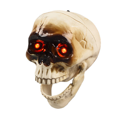 SpookyFloat™ – Animated Floating Skeleton with Sound & Lights for Halloween Haunting