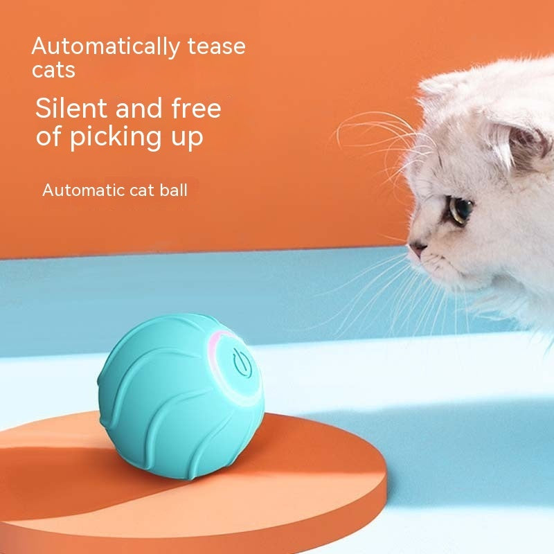 BounceBuddy™ Smart Cat Ball – Interactive, Self-Bouncing Fun for Cats