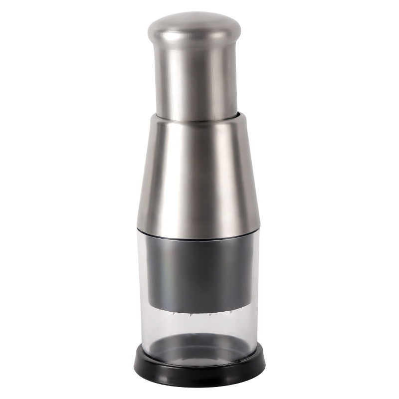 ChopMate™ – Effortless Manual Food Chopper for Garlic, Veggies & More