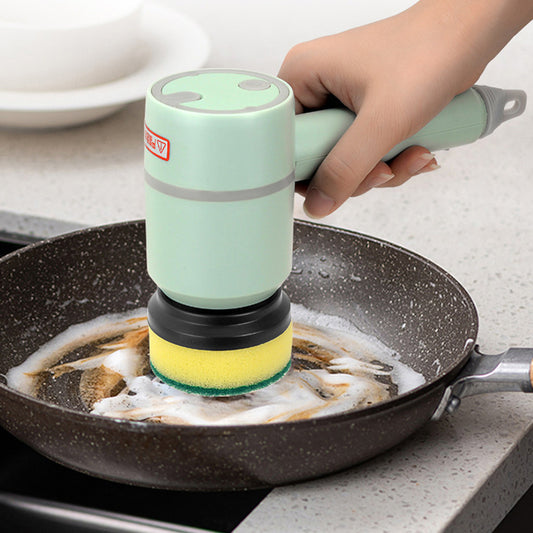 PowerScrub™ 6-in-1 Cordless Electric Scrubber – Deep Clean Without the Elbow Grease