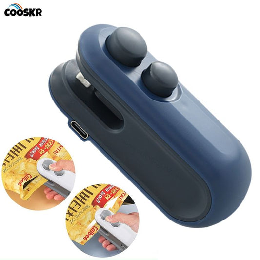 SealMate™ – Portable Mini Bag Sealer for Airtight Snack Storage