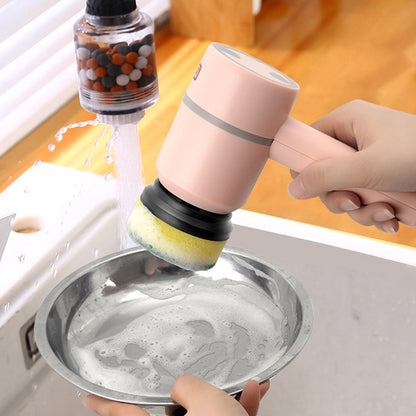 PowerScrub™ 6-in-1 Cordless Electric Scrubber – Deep Clean Without the Elbow Grease