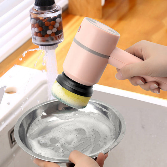 PowerScrub™ 6-in-1 Cordless Electric Scrubber – Deep Clean Without the Elbow Grease