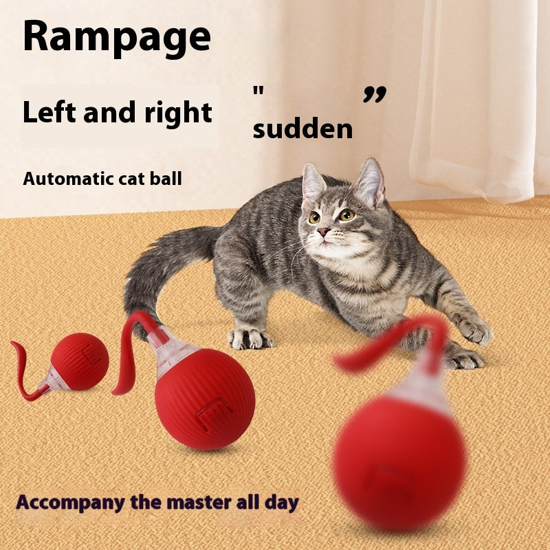 SuperDrive™ Interactive Cat Toy Ball – Smart Rolling Motion to Keep Cats Active & Happy!