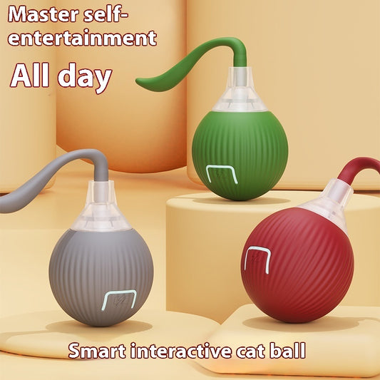 SuperDrive™ Interactive Cat Toy Ball – Smart Rolling Motion to Keep Cats Active & Happy!
