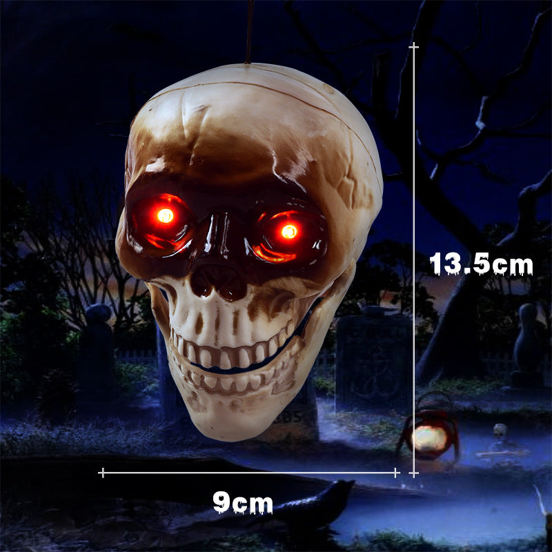 SpookyFloat™ – Animated Floating Skeleton with Sound & Lights for Halloween Haunting